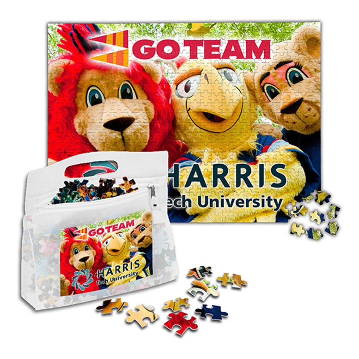 500 Piece Full Color Custom Jigsaw Puzzle In Deluxe Vinyl