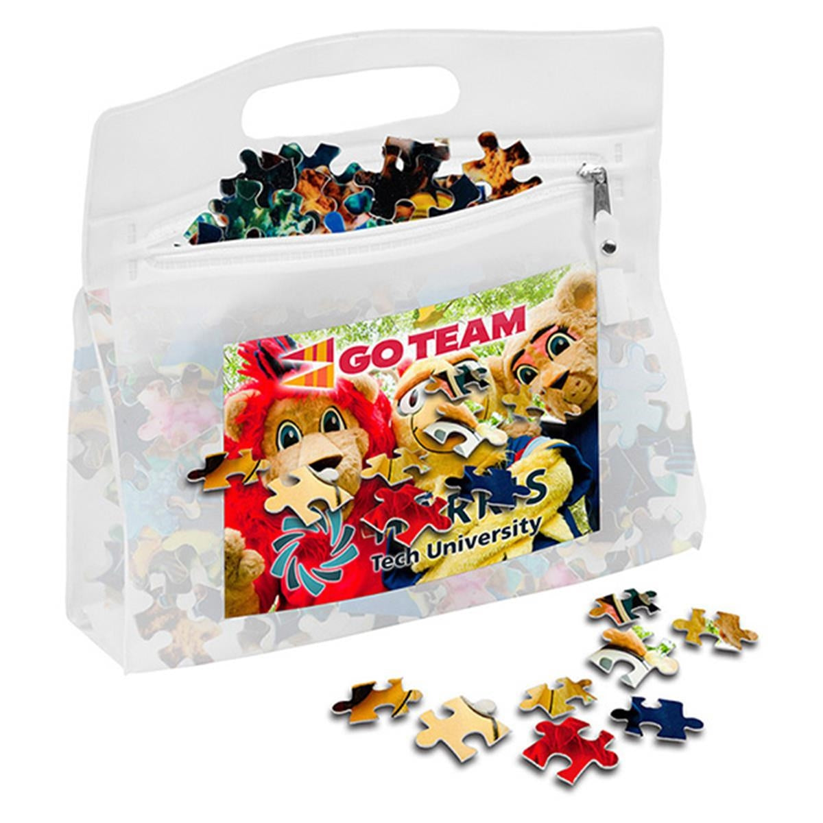 500 Piece Full Color Custom Jigsaw Puzzle In Deluxe Vinyl