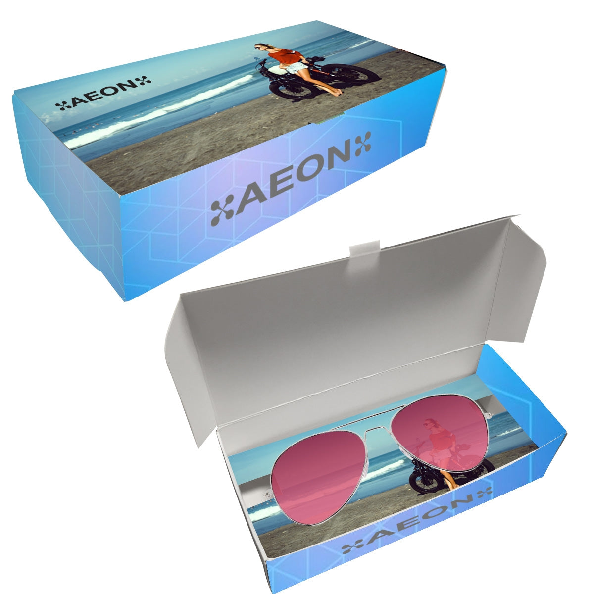 Ocean Gradient Aviator Sunglasses