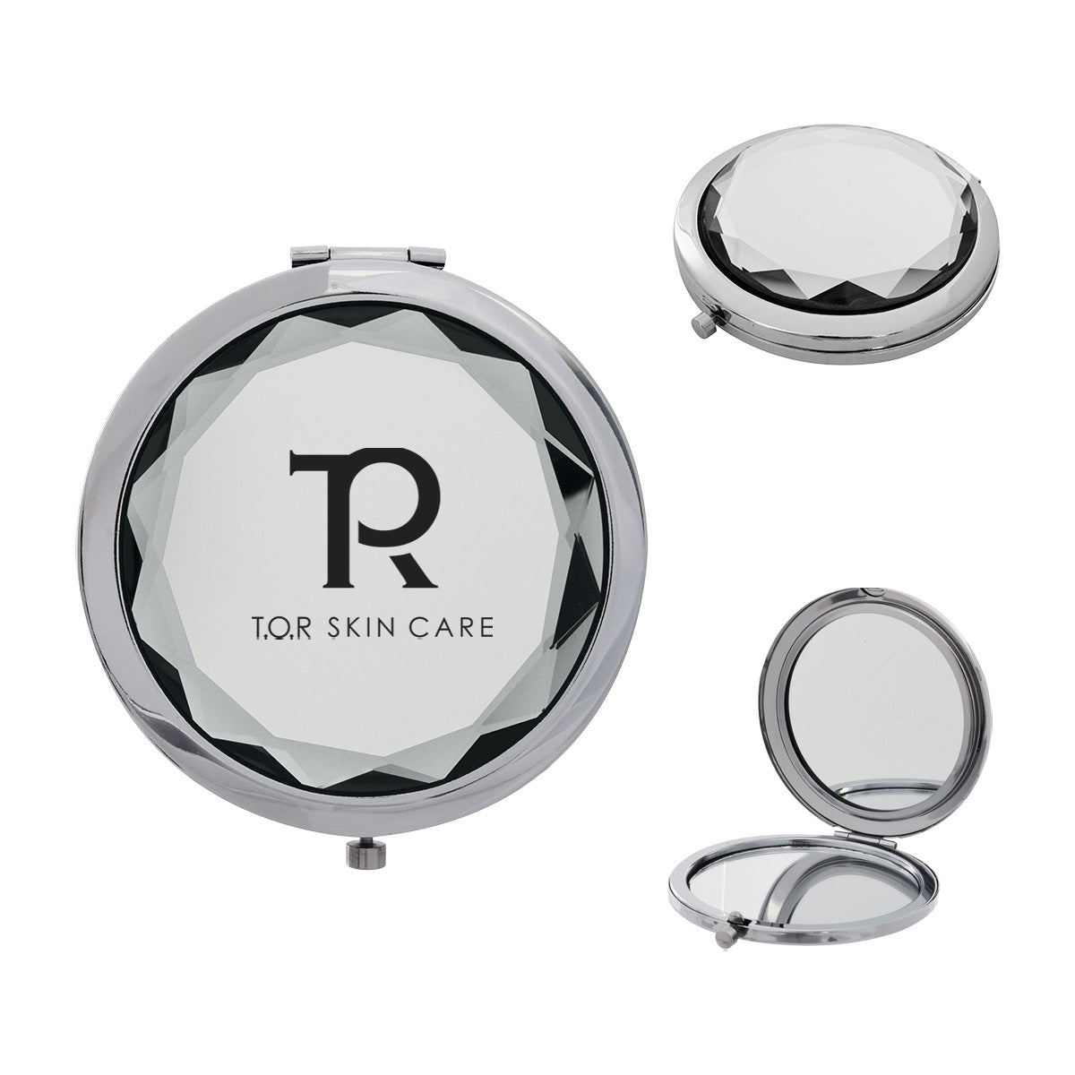 Jeweled Compact Mirror