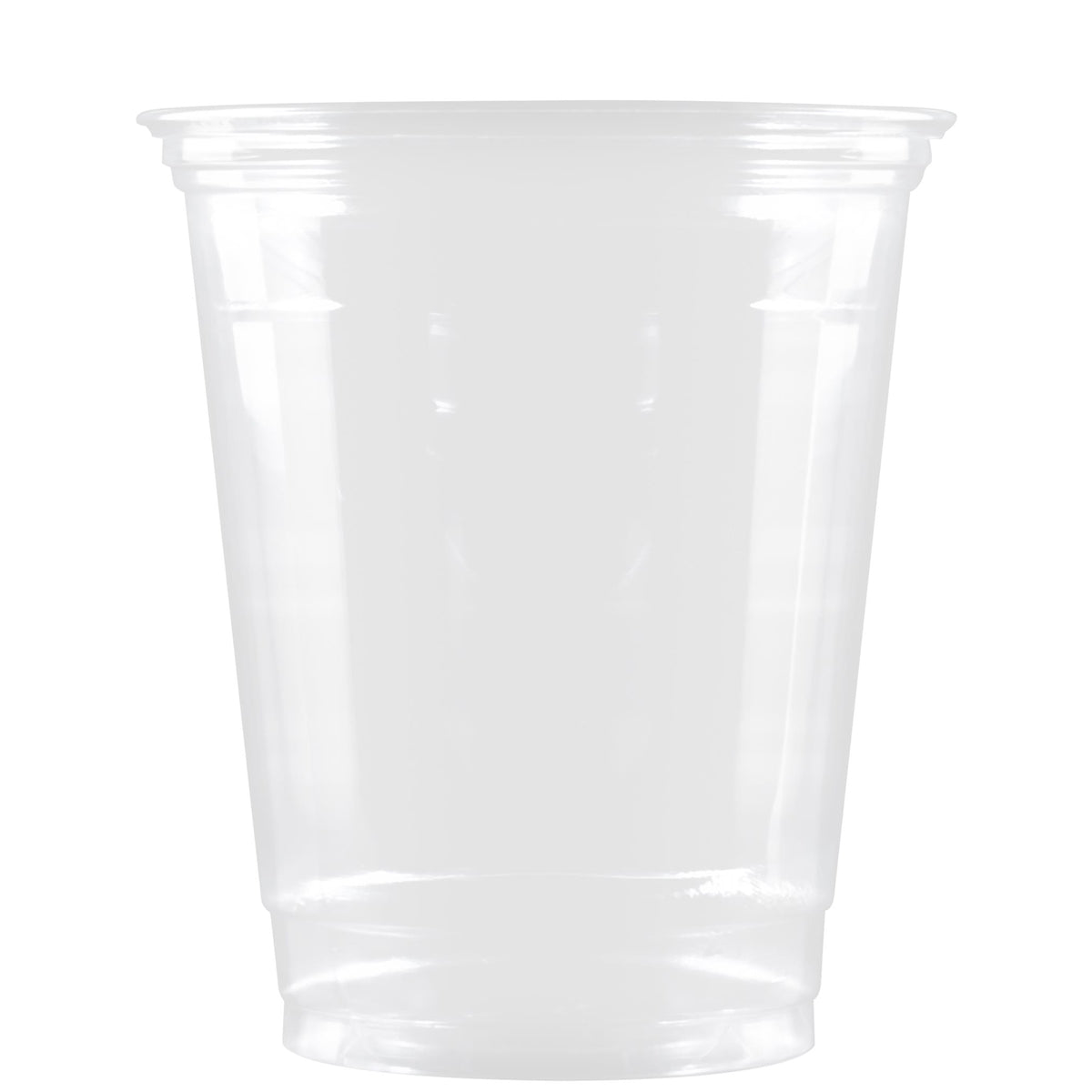 12/14 oz Soft Sided Clear Plastic Cup - Digital