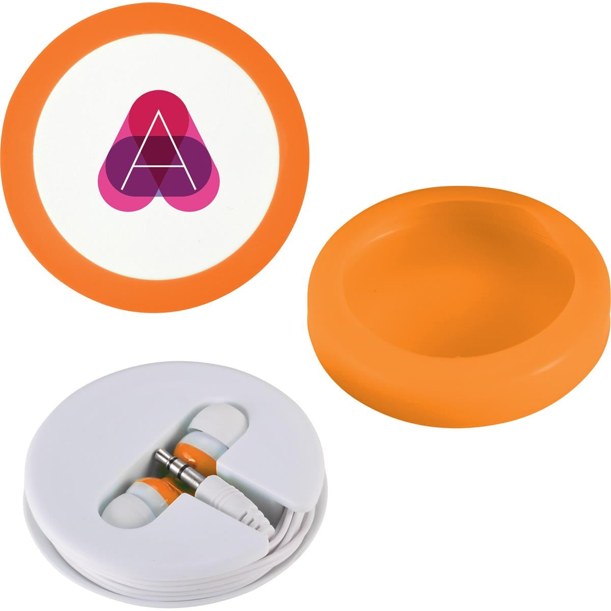 Wrap-Up Wired Earbuds with Carrying Case