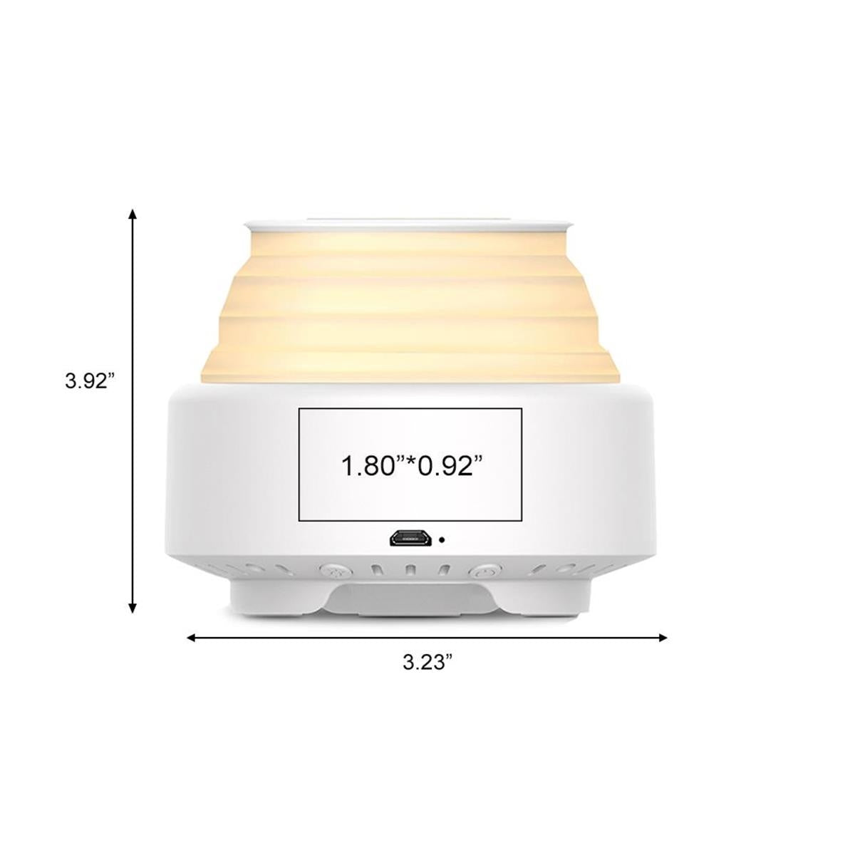 Selene Night Light Bluetooth Speaker with Wireless Charger