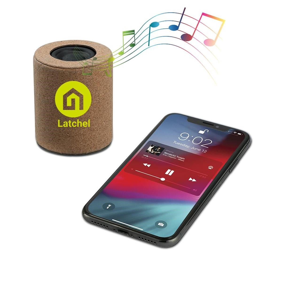 Syrah Cork Eco-Friendly Mini Portable Speaker