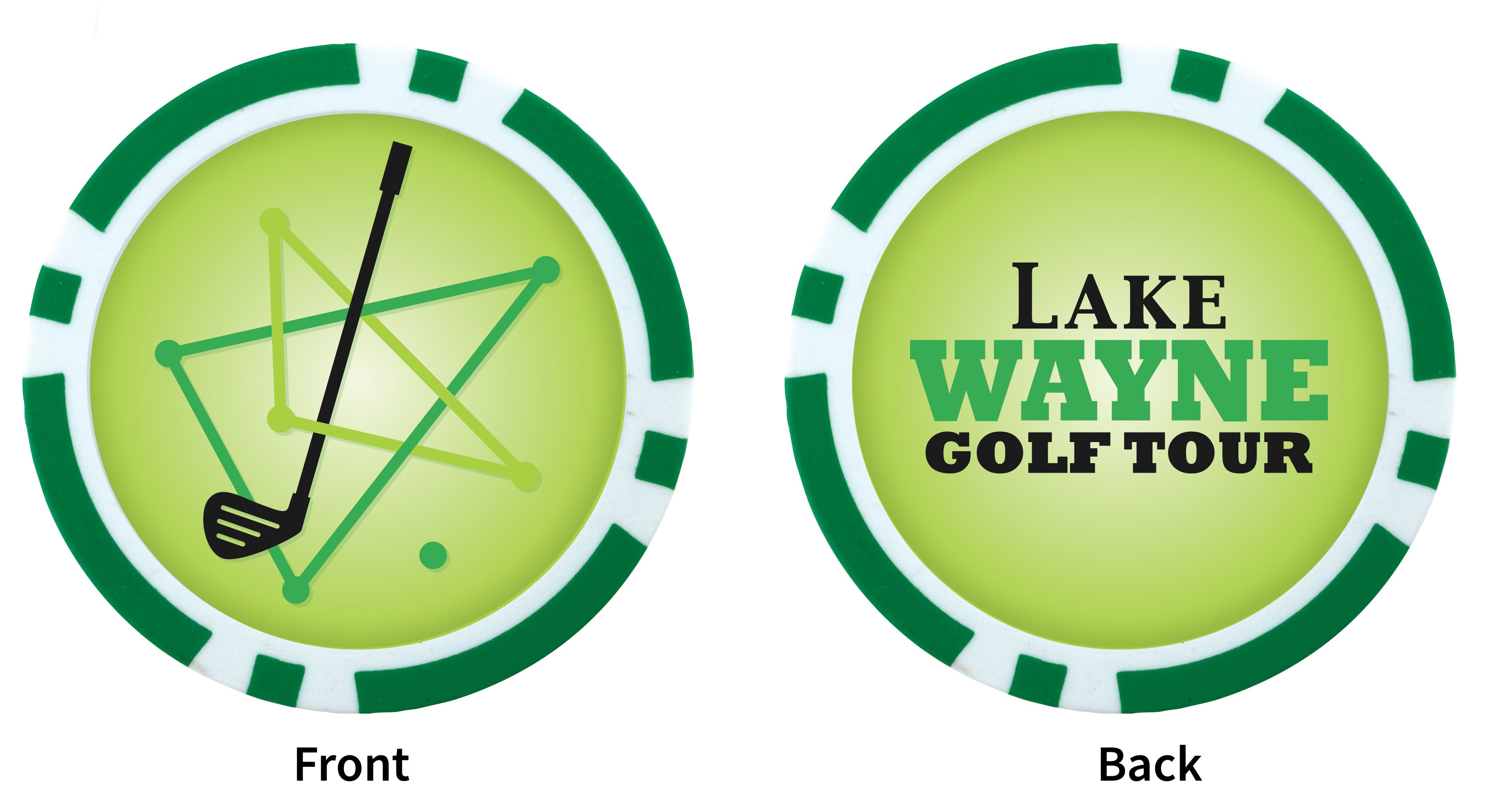 Poker Chip Ball Marker