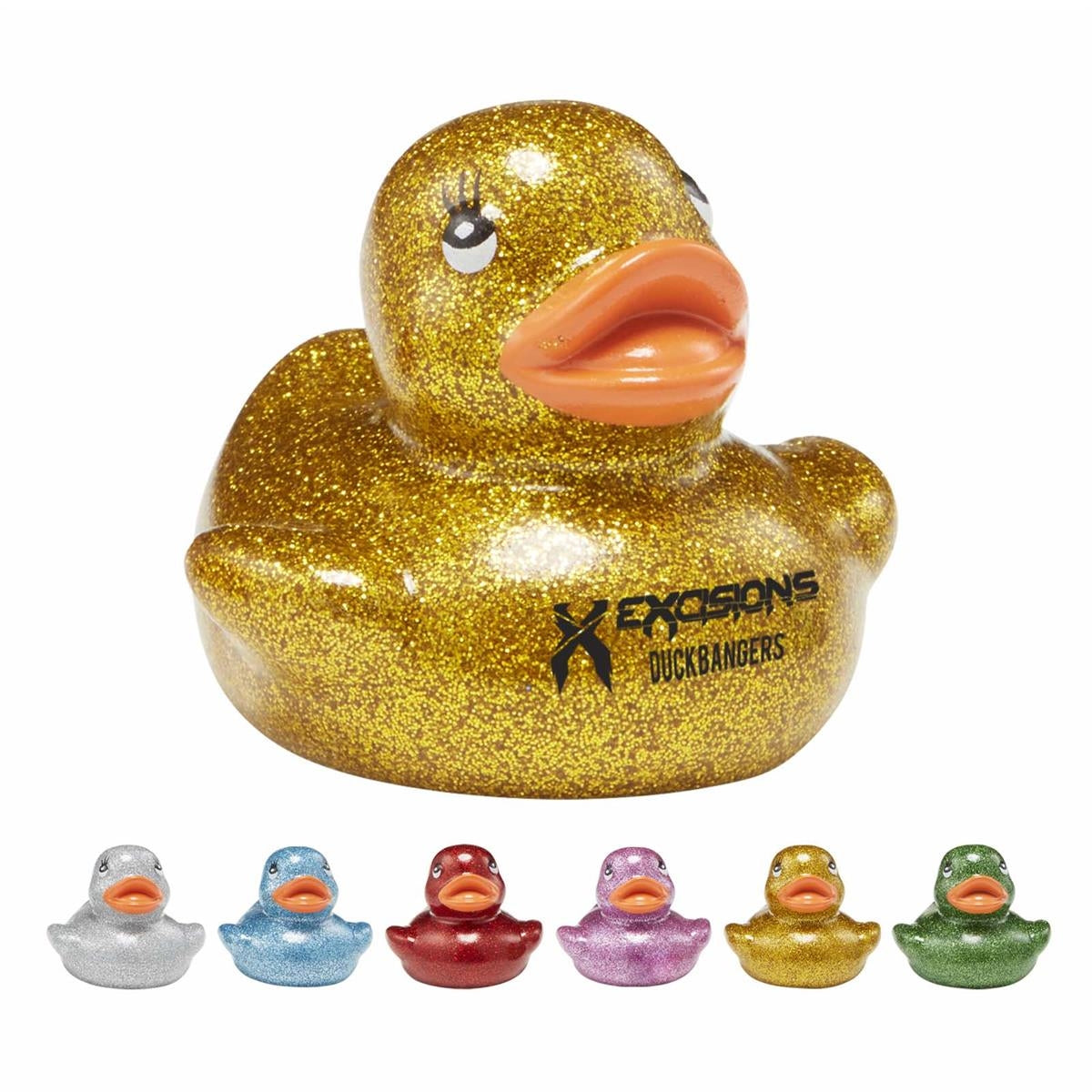Glitter Rubber Ducks