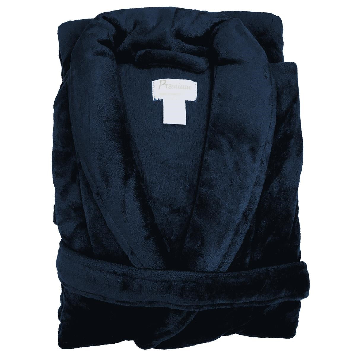 Ultra Soft 50" Microfleece Shawl Collar Robe