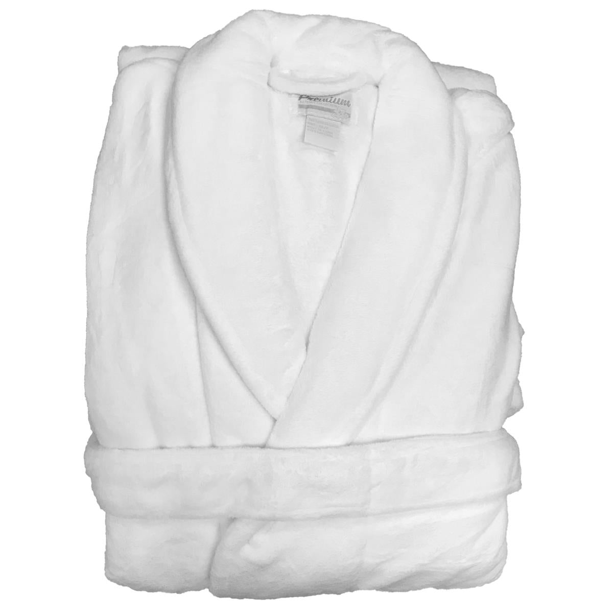 Ultra Soft 50" Microfleece Shawl Collar Robe