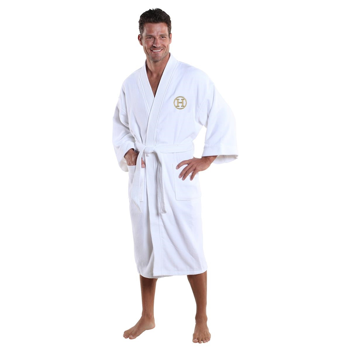 Premium Terry Velour, 48" Classic, Kimono Robe