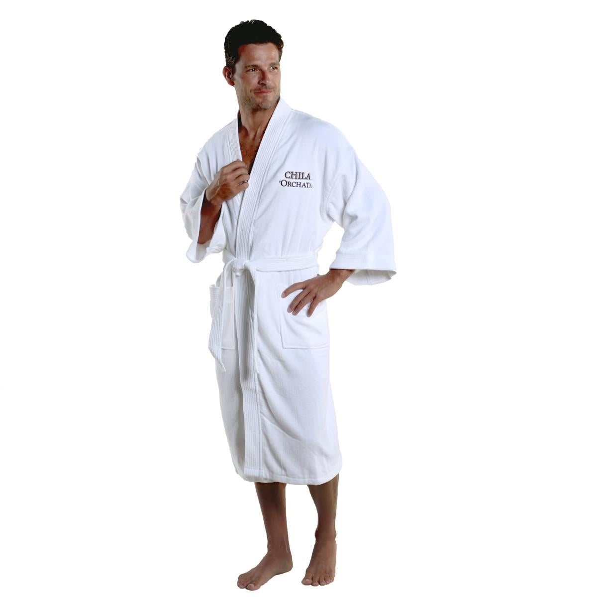 Premium Velour, 50" Oversized, Classic Kimono Robe