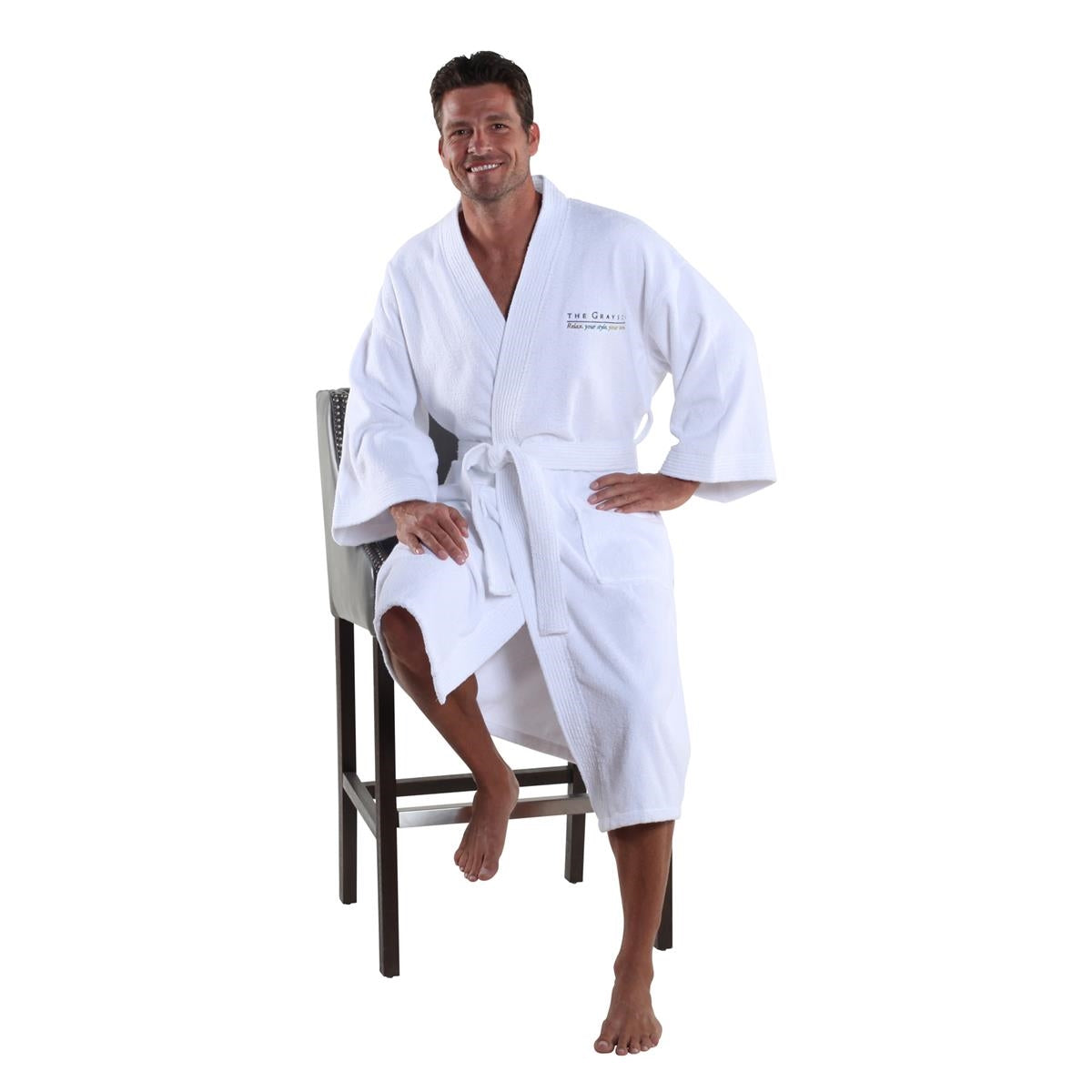 Premium 50" Oversized Italian Waffle Weave Robe
