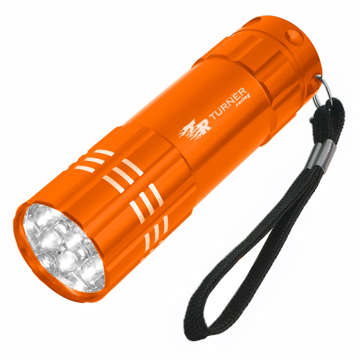 Aluminum LED Flashlight With Strap