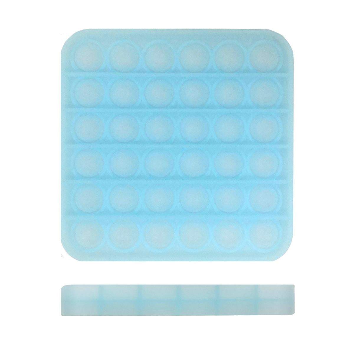 Luminous Square Push Pop Bubble