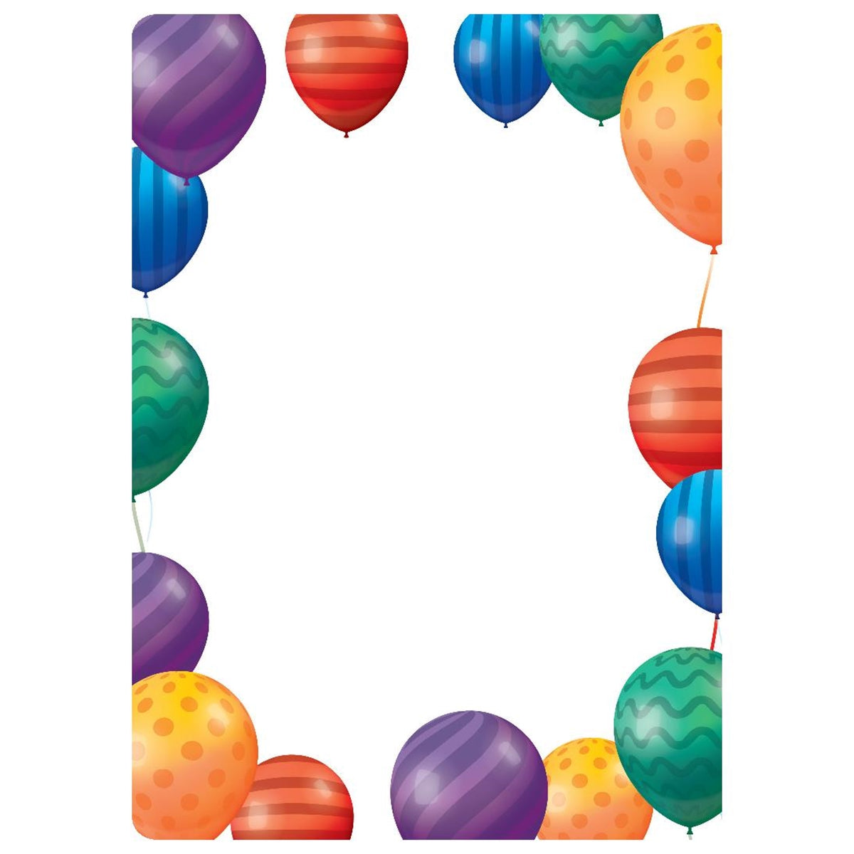 Themed Backs - Balloons