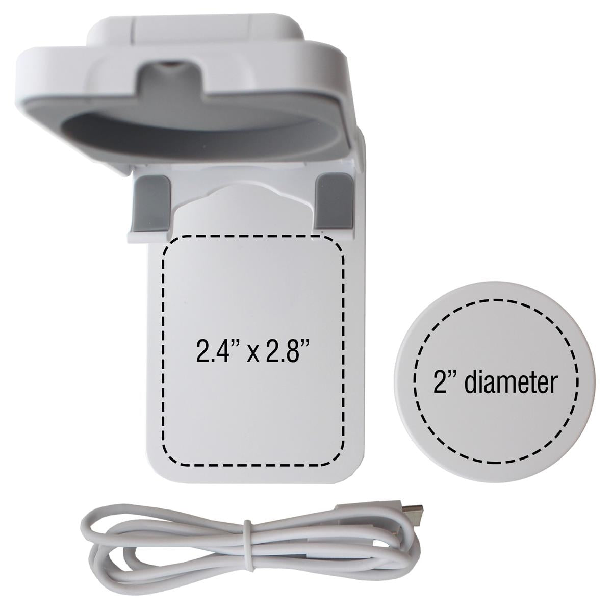 iStand + Eco with Removable 15W MagSecure Wireless Charger