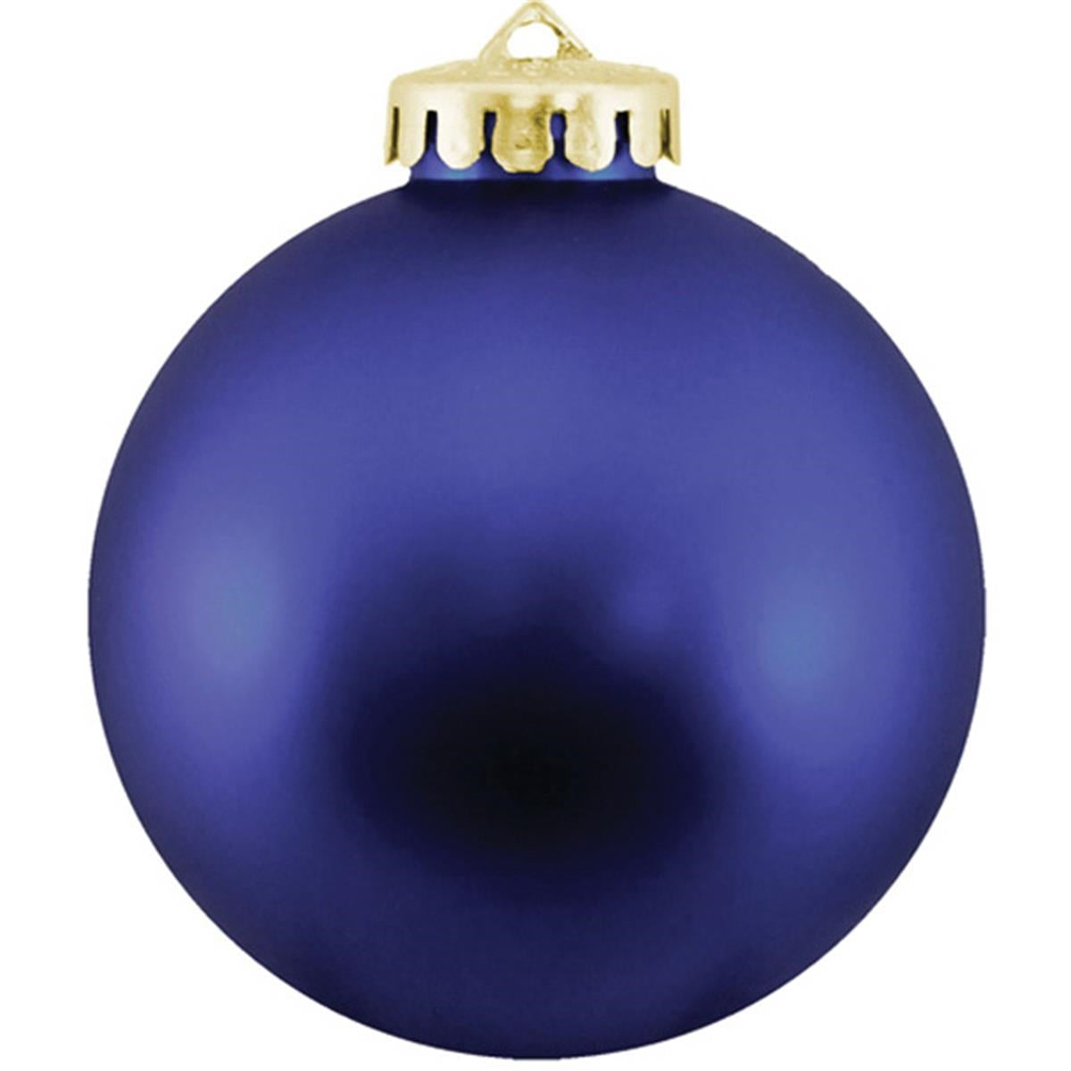 3 1/4" Satin Round Shatterproof Ornament