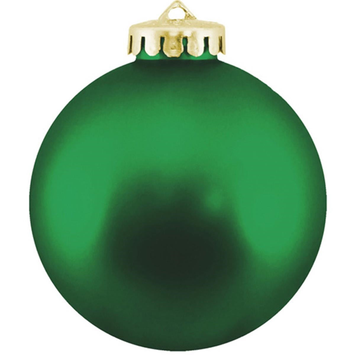 3 1/4" Satin Round Shatterproof Ornament