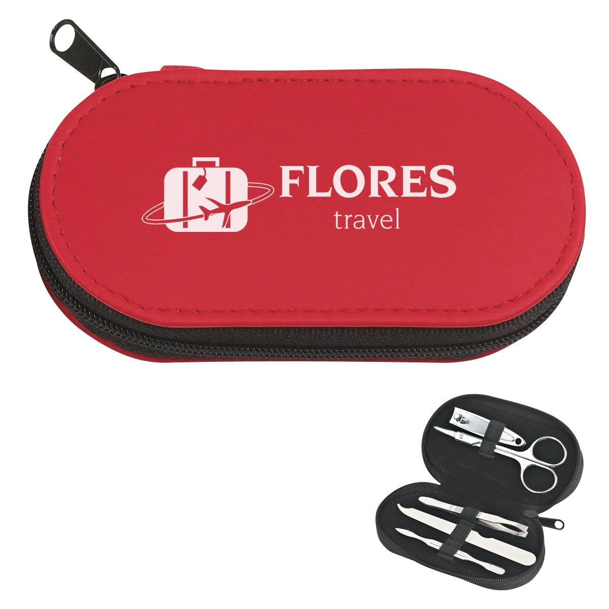 5-Piece Leather Look Manicure Set