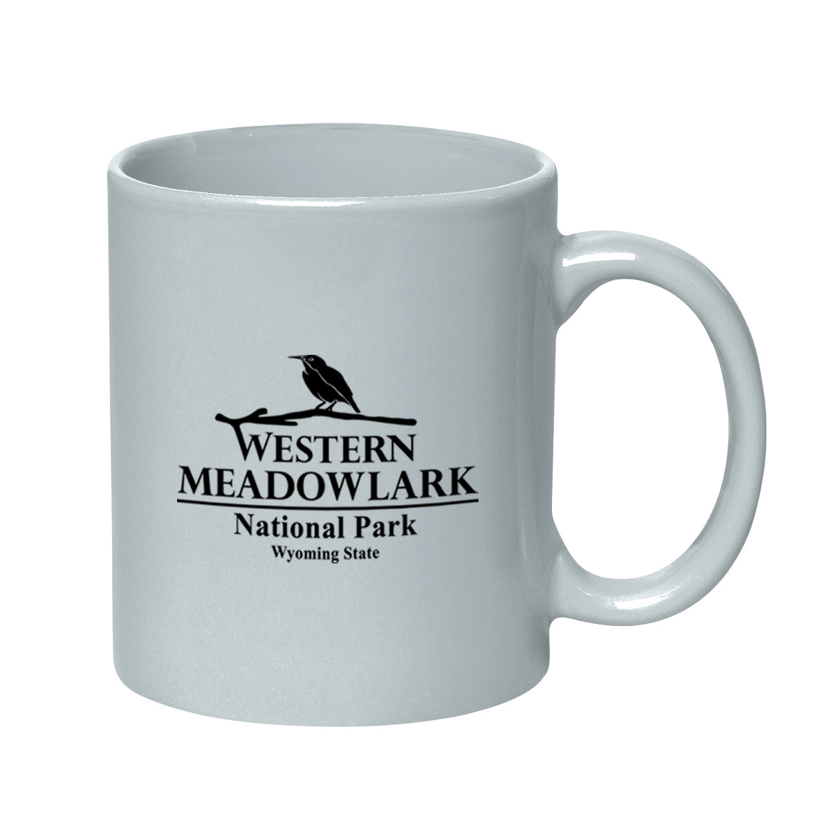11 Oz. Colored Stoneware Mug With C-Handle