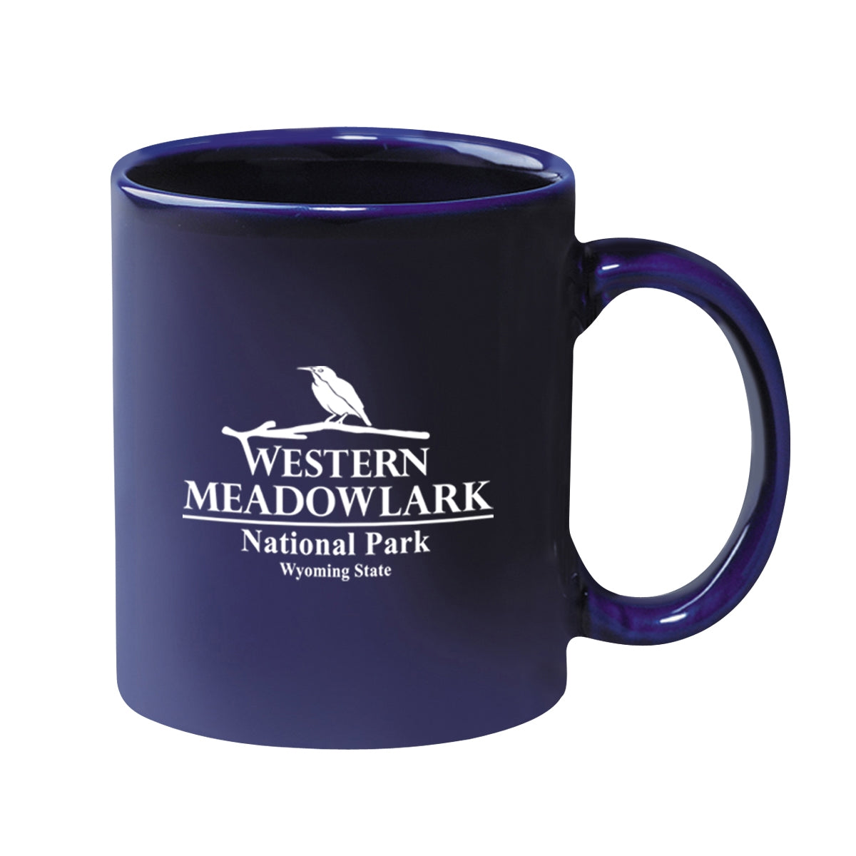11 Oz. Colored Stoneware Mug With C-Handle