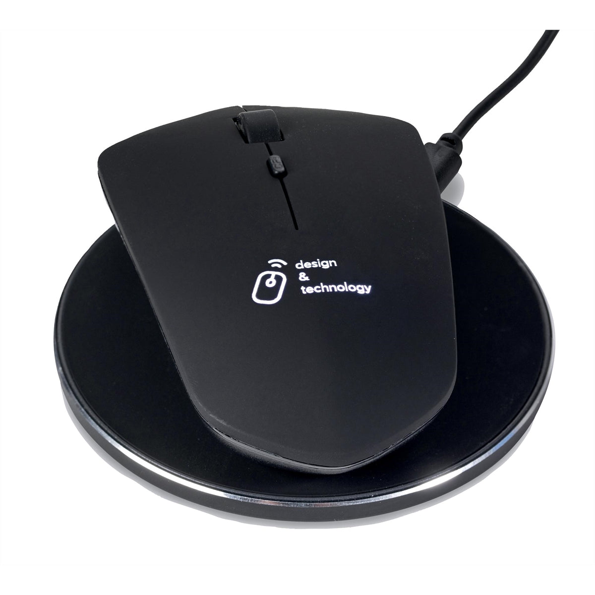 SCX Design® Wireless Charging Mouse & Charger