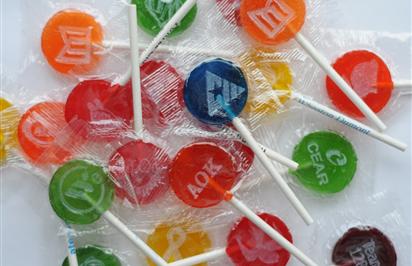 California Candy Lollipops - Imprinted