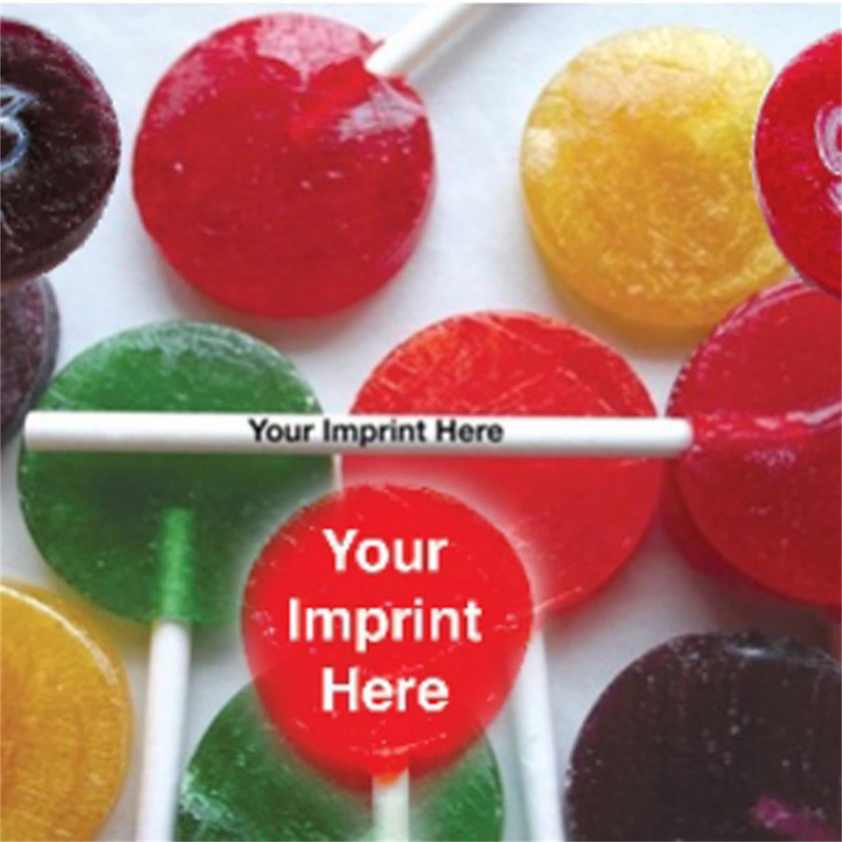 California Candy Lollipops - Imprinted