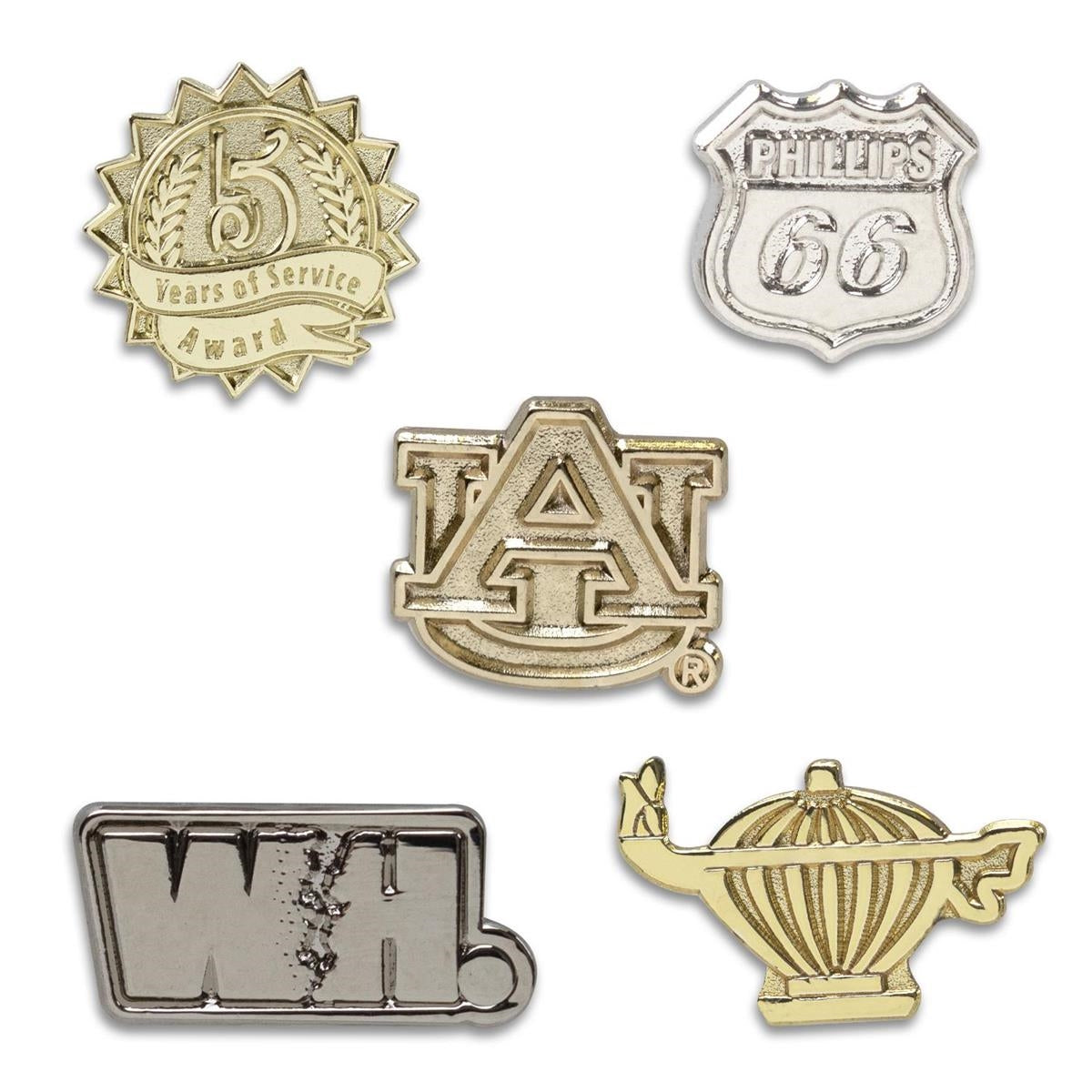 1/2" Die Struck Direct Lapel Pins