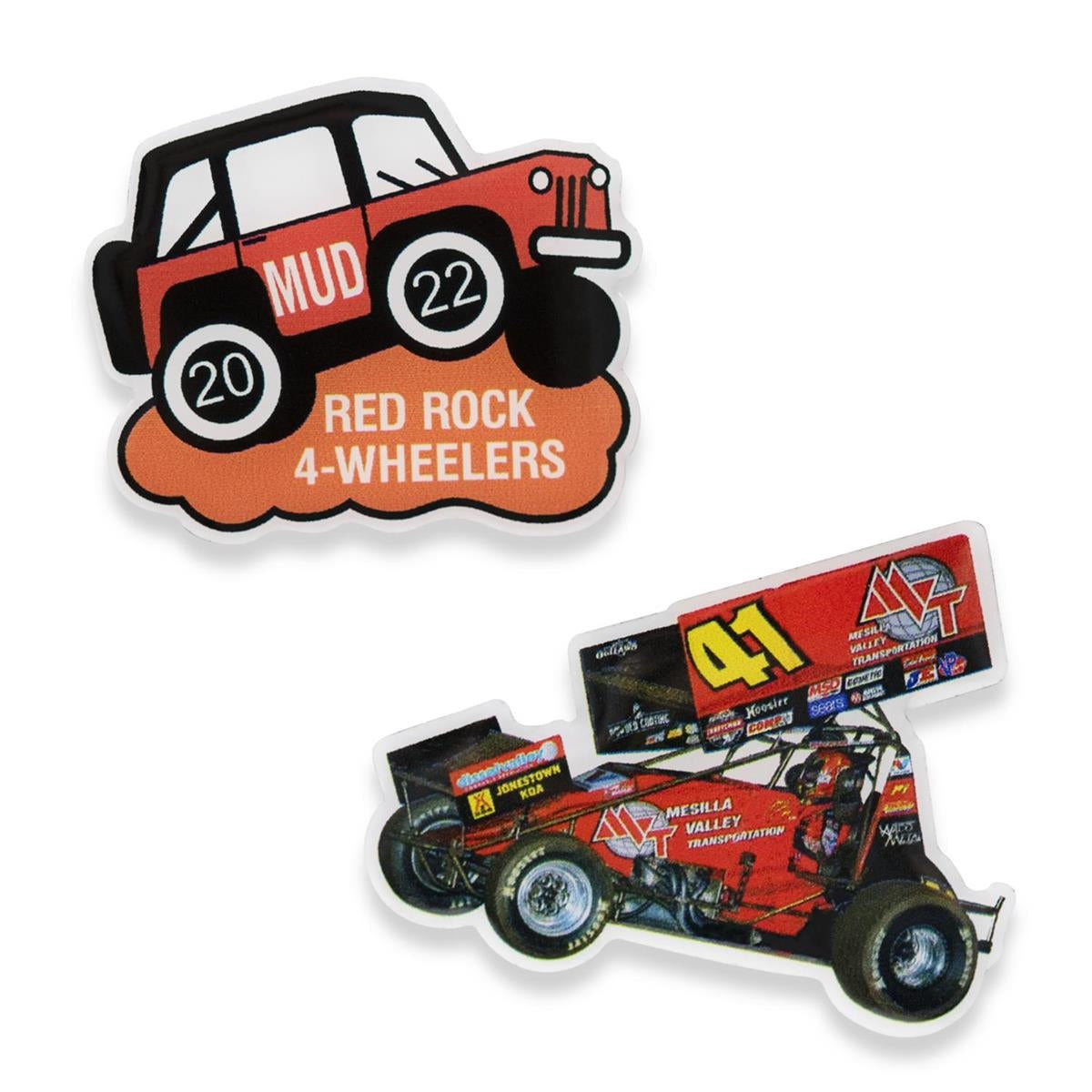 2 inch Offset Printed DIRECT Lapel Pins