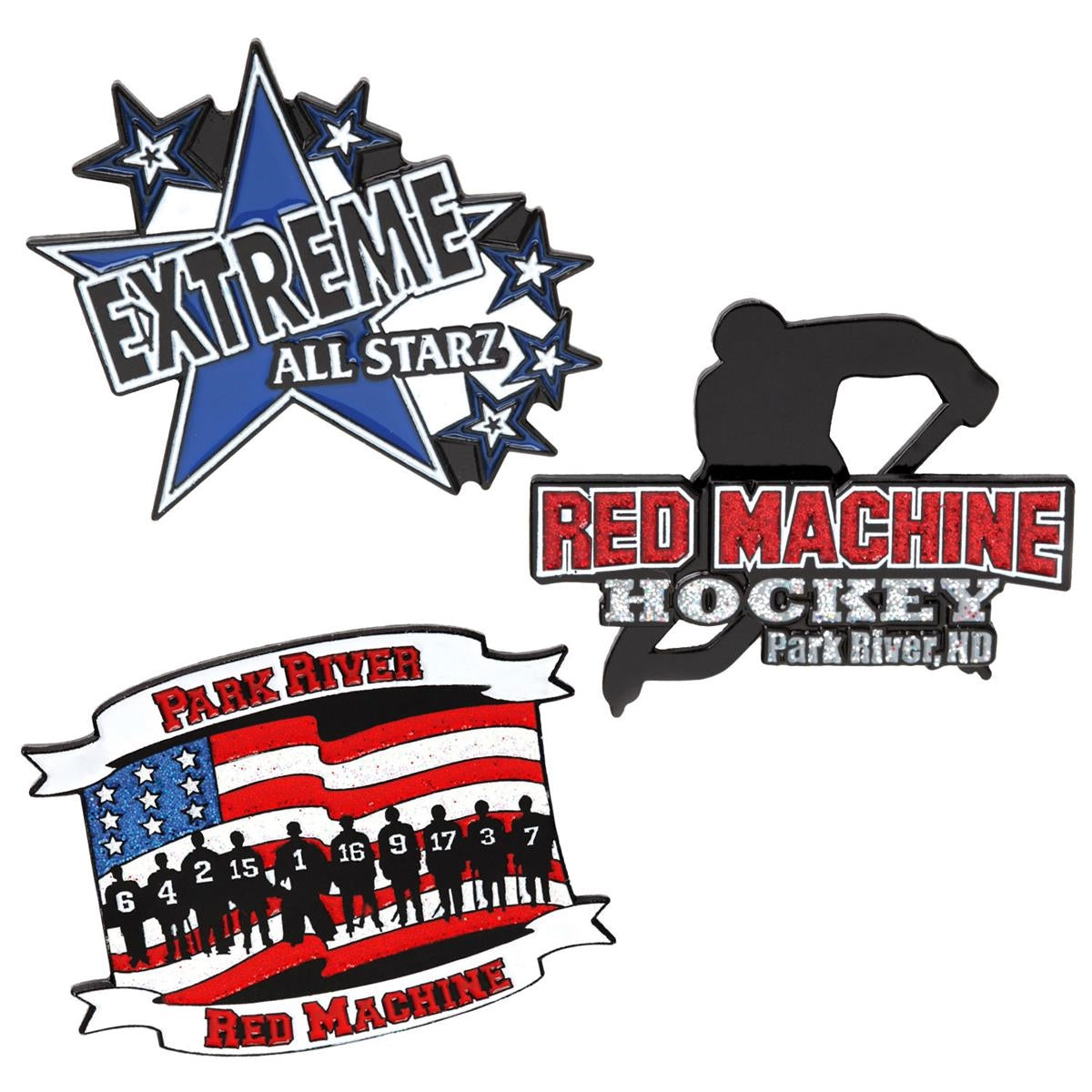 1.5 inch Soft Enamel Trading Pins