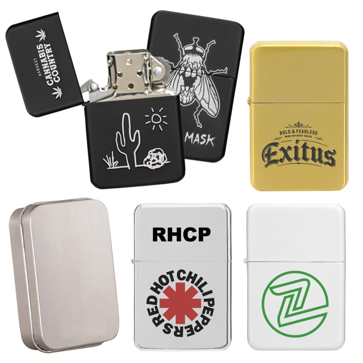 Oil-Flip-Top-Wick-Style-Lighter-(Without-Oil)