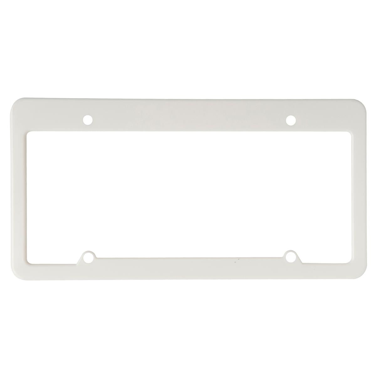 License Plate Frame (4 Holes - Straight Top)