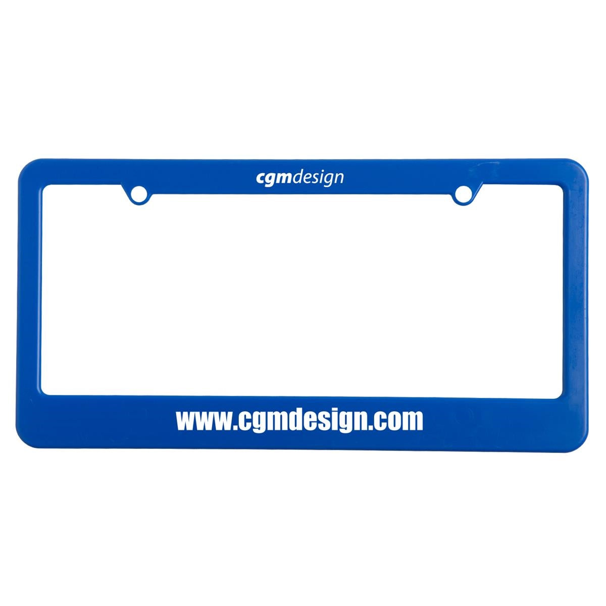 License-Plate-Frame-(2-Holes---Straight-Bottom)