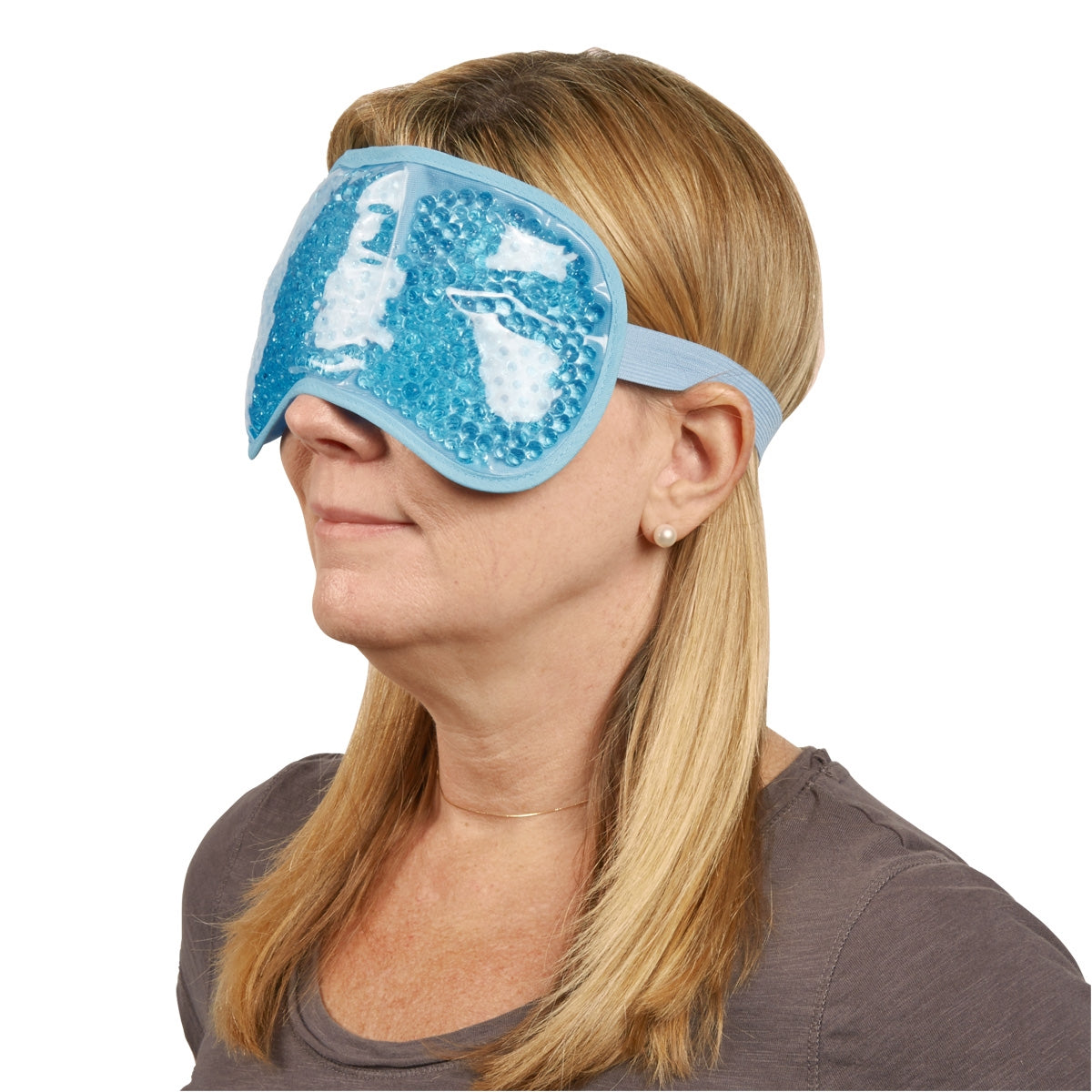 Plush Gel Beads Hot/Cold Eye Mask