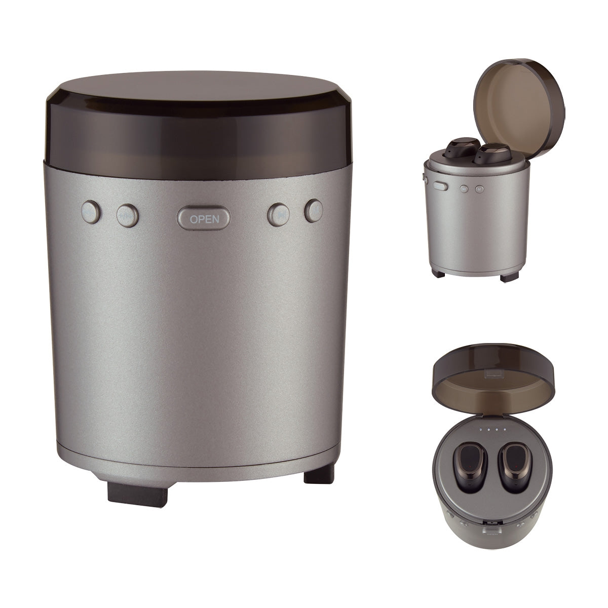 In-Sync Wireless Earbuds And Speaker Set