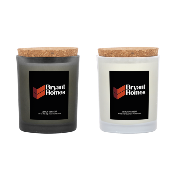 Niva Frosted 6oz Candle With Cork Lid